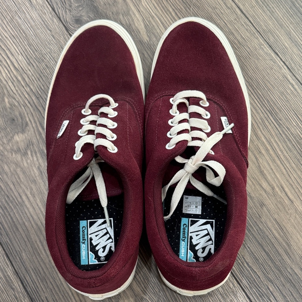 Vans Men's Deep Red Sneakers